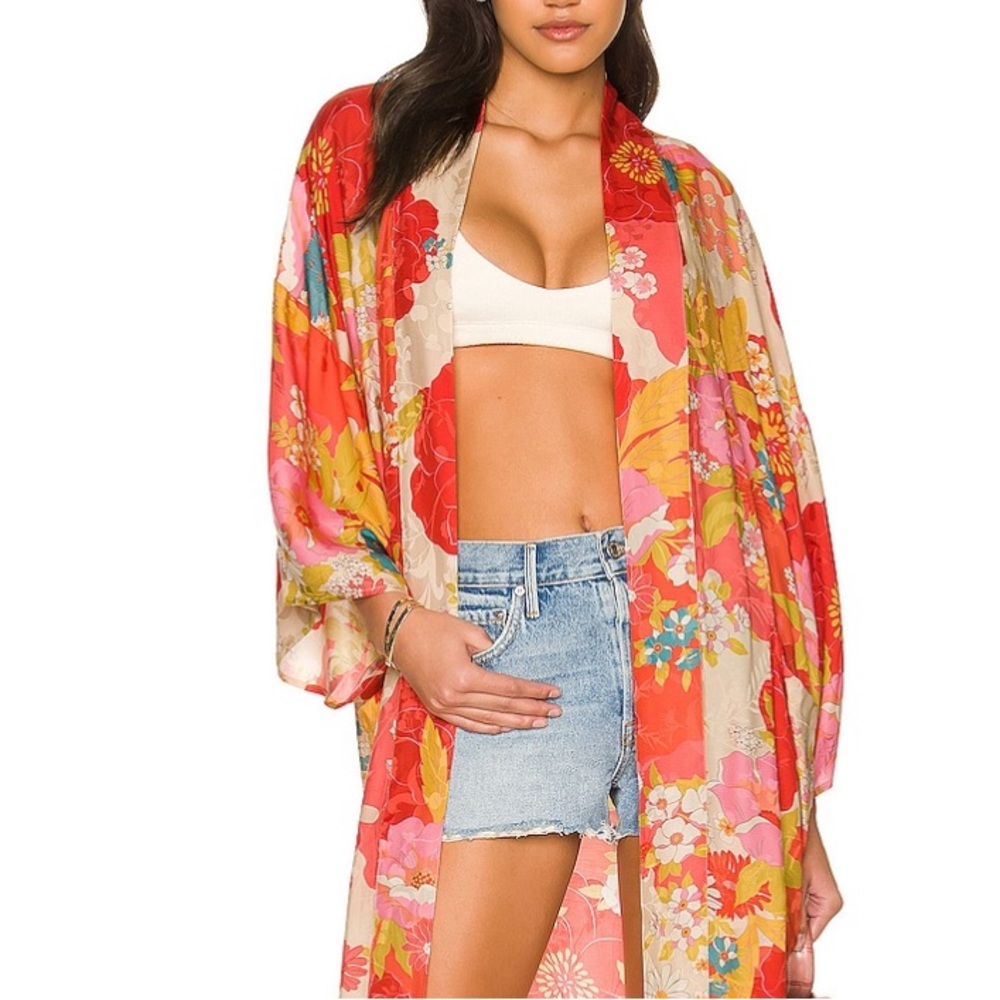 Tyler Maxi long robe-duster- kimonk